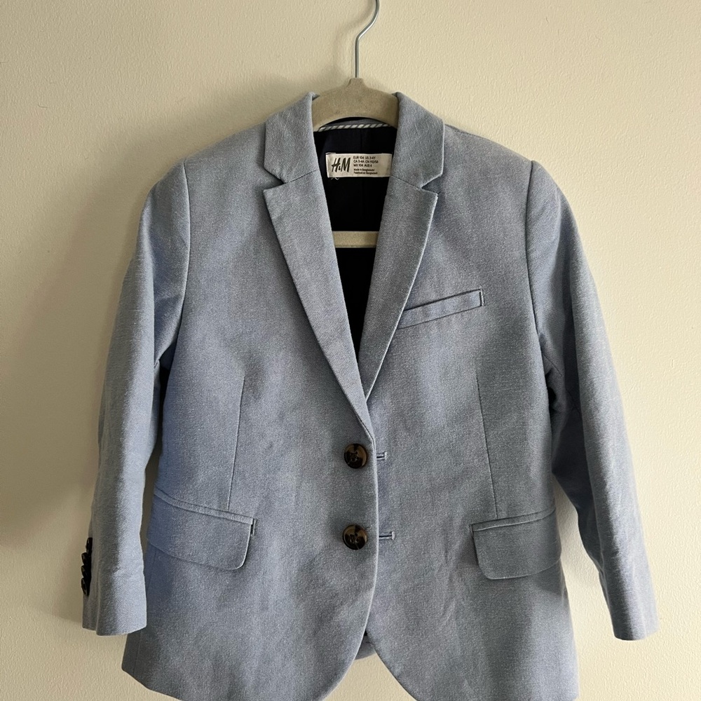 H&M Light Blue Blazer